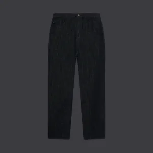 Denim 5 Pockets Pants Black