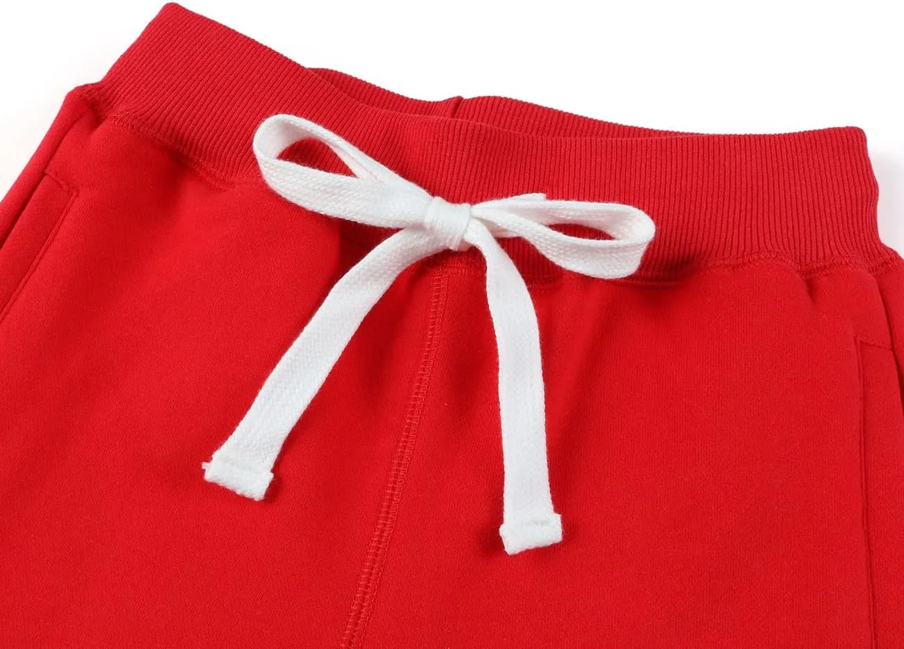 DILBYKE Boys Active Pants Fleece Jogger Sweatpants with Pockets, Thick Kids Bottom Trousers