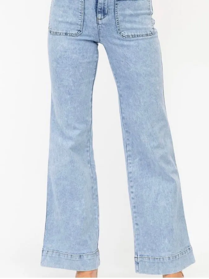 Ebony Jeans - Light Blue Denim