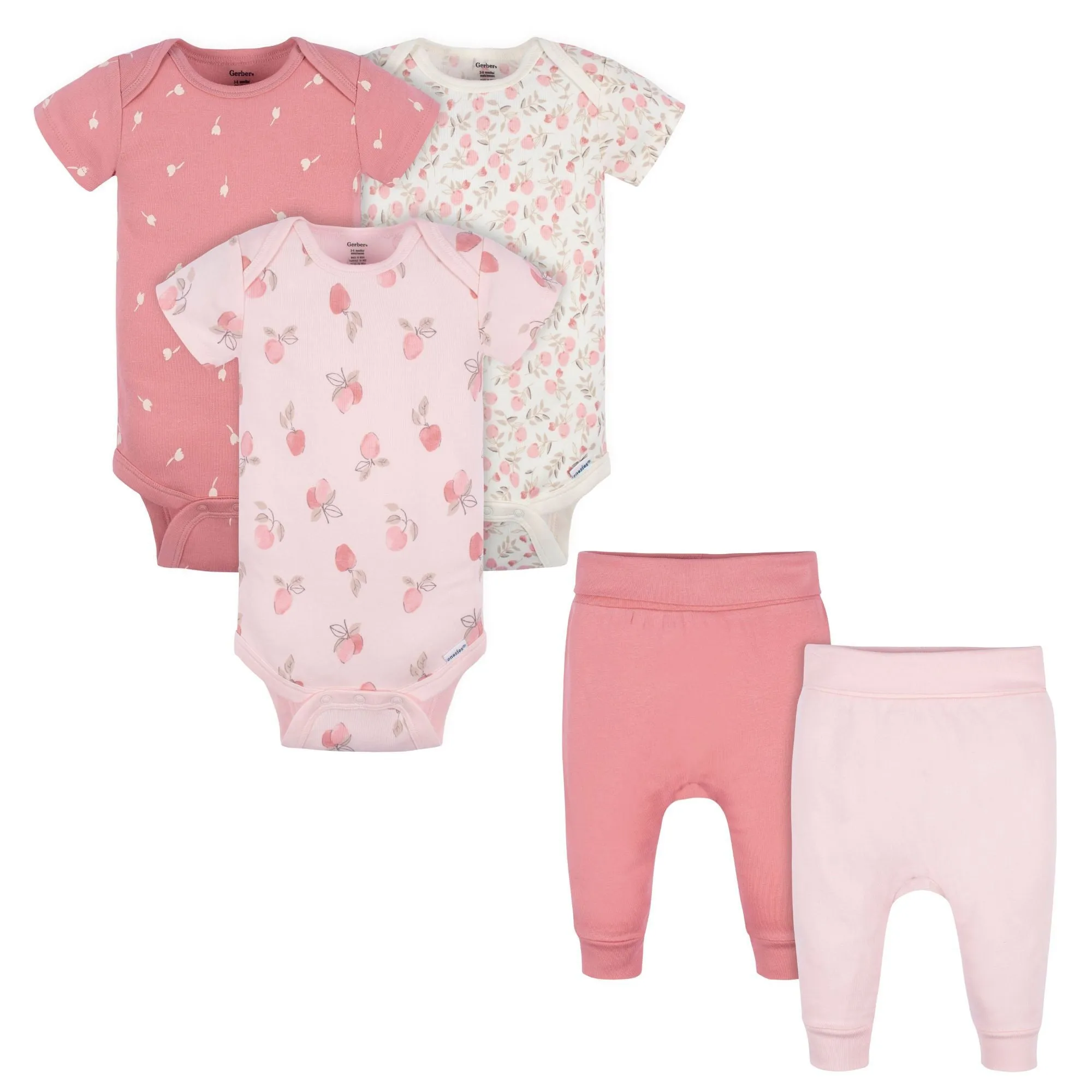 Gerber - 5pc Onesies Pants