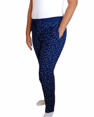 Melton pants - Dark Blue