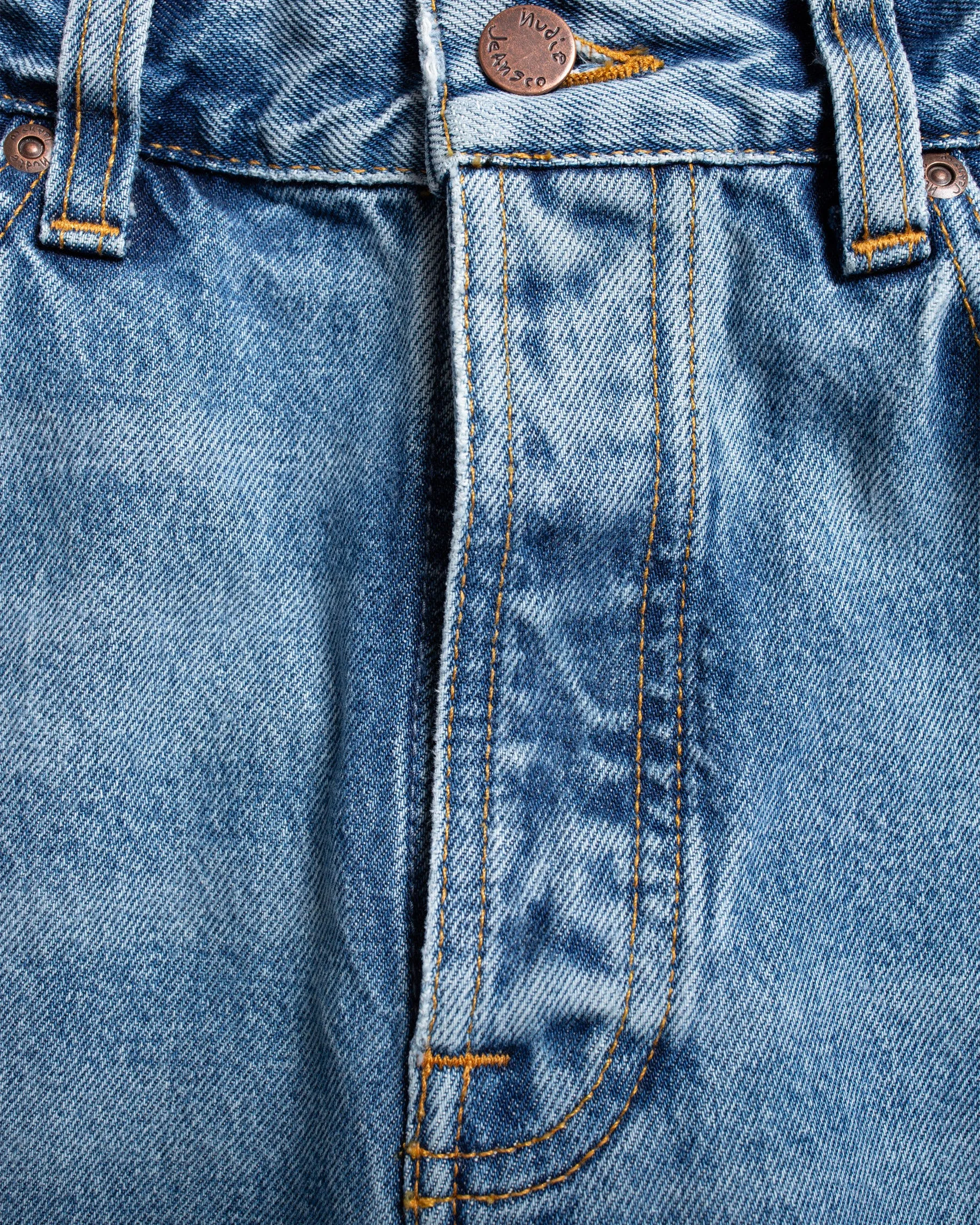 Nudie Rad Rufus Regular Straight Mens Jeans - Indigo Blues