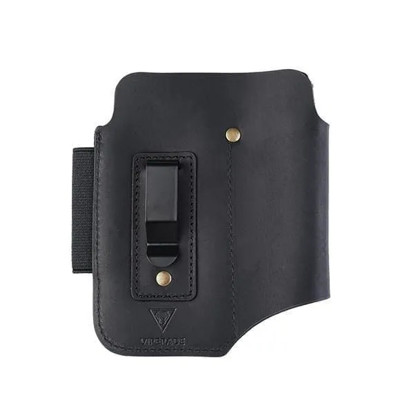 PJ15 Leather Muiltitool Sheath with Metal Belt Clip